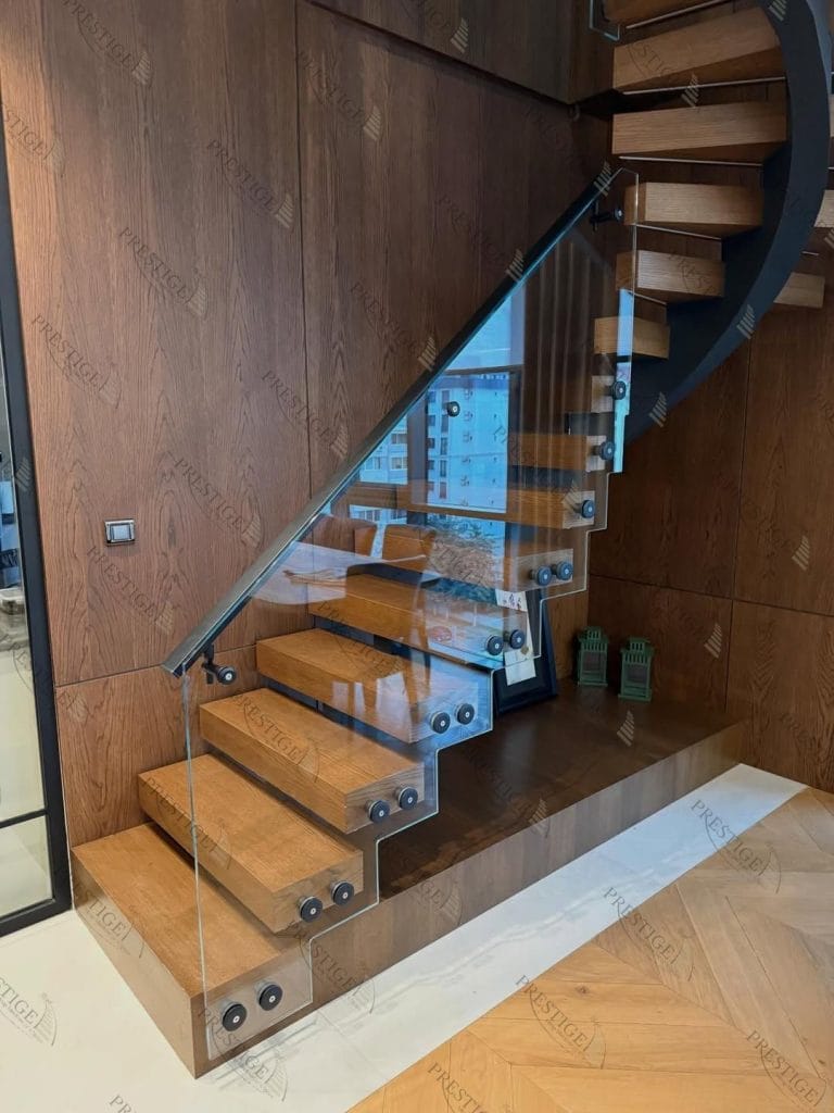 Ahşap Konsol Merdiven Tasarımı