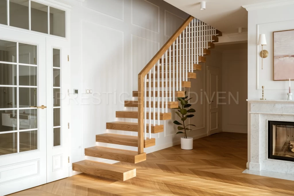 Prestige Ahşap Merdiven - Uçan Model 0008