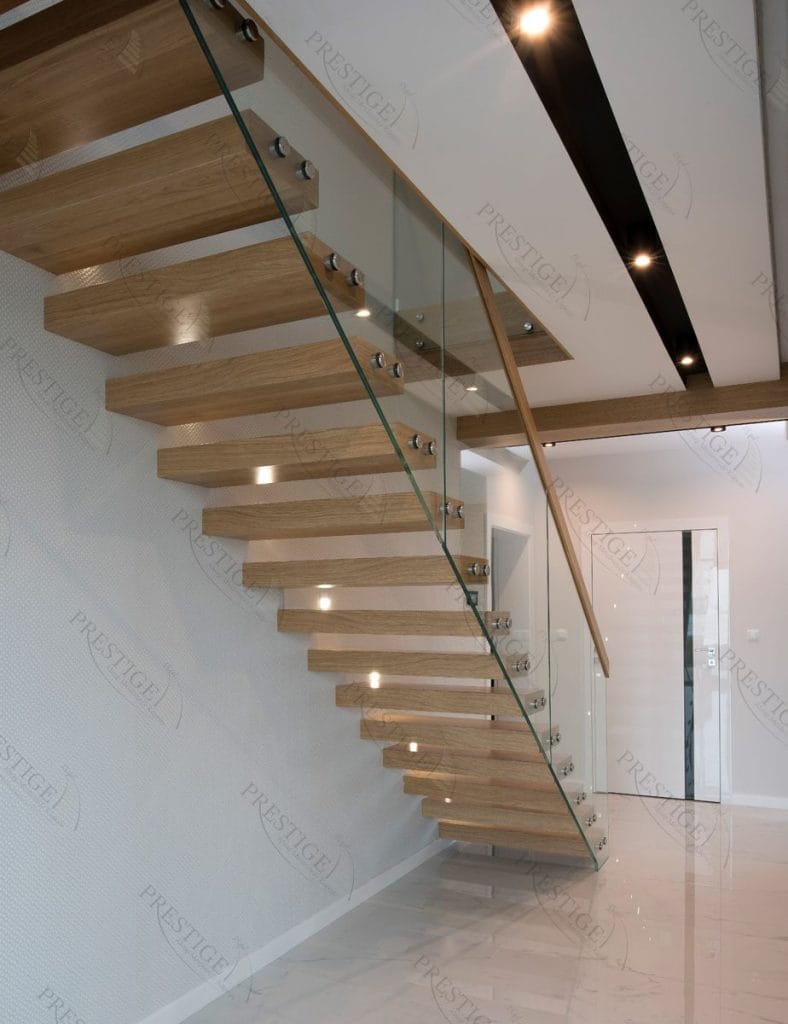 dubleks merdiven modeli led aydınlatma