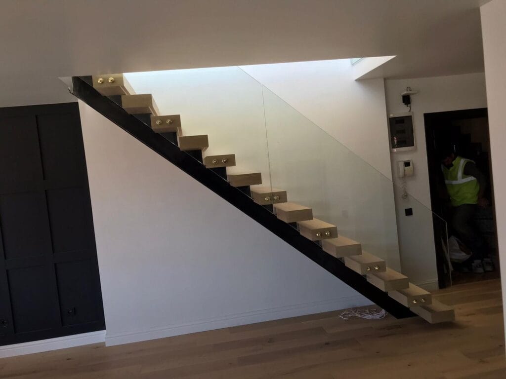 Lamine Parke Merdiven Demir Üzeri